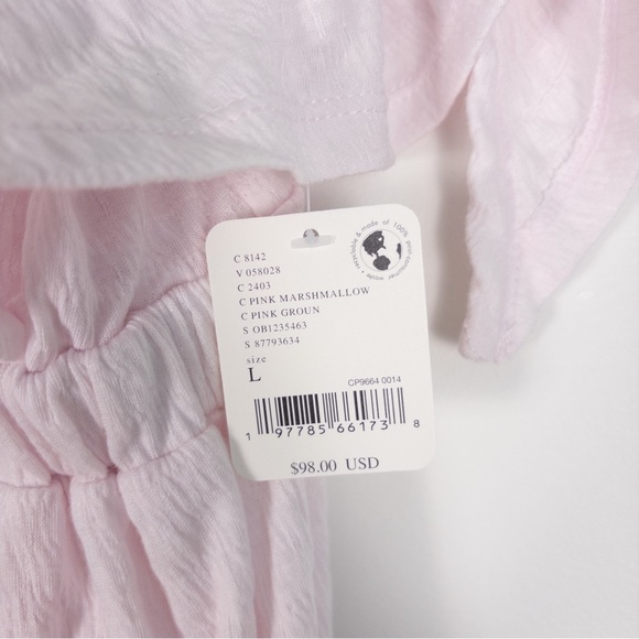 NWT Free People Beach Light Pink La La Maxi Dress - Picture 9 of 13